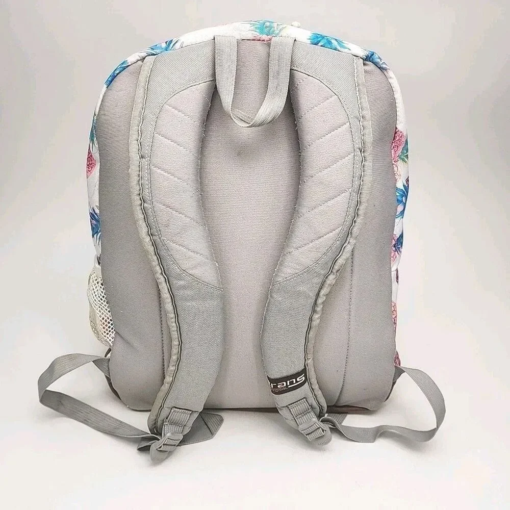 Jansport Trans Backpack Bag Tote Pink Pineapple School 18